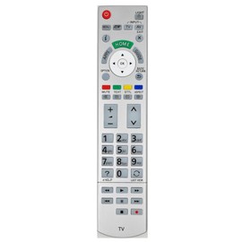 Replacement Remote Control for Panasonic TV TX-L47WT65B | TX-L47WTW60 | TX-L50DT60E | TX-L50DT60Y | TX-L50DT65B | TX-L50DTW60 | TX-L50ETF62 | TX-L50ETN63 | TX-L50ETS61 | TX-L50ETS61 | TX-L-L50ETF62