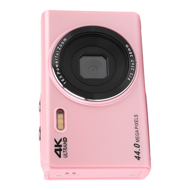 4K Digital Camera for Teens Kids 44MP 16X Digital Zoom