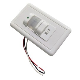 Operitacx Infrarot-Sensorschalter Praktischer Sensor Infrarotsensor Lichtregler Körpersensor einstellbar Deckenleuchte Bewegungsdetektor Abs Weiß