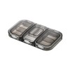2 in 1 Portable Pill Organizer Pill Cutter Dustproof and