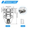 SDTC Tech 2-Pack Retro Silver Style Box Toggle Latch Antique