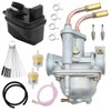 Anxingo Carburetor Kit with Fuel Filter Spark Plug Replacement for