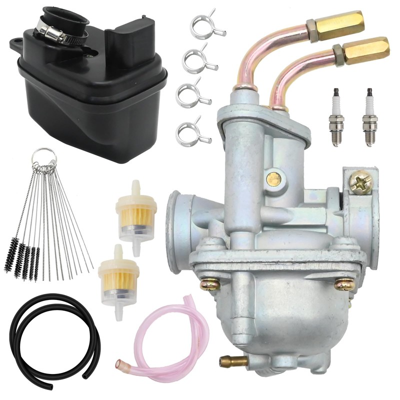 Anxingo Carburetor Kit with Fuel Filter Spark Plug Replacement for