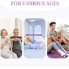Genérico Multifunction Elastic Yoga Resistance Band with Handle,Pedal Resistance Band