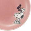 Peanuts SN611-255 Season Plate, 5.5 inches (14 cm), Red