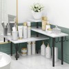 Homode Bathroom Counter Organizer Corner Shelf, Kitchen Countertop Organizer, 3