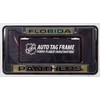Florida Panthers Metal Laser Cut Black License Plate Frame