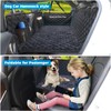 URPOWER Dogs Back Seat Extender with Non-Slip Blanket - Hard