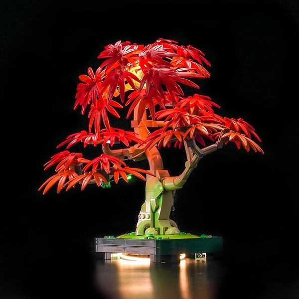 Light Control Lighting Compatible with Lego 10348 Japanese Red Maple