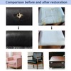 Giftmeet Self Adhesive Leather Repair Patch, Gray Vinyl Repair Patch