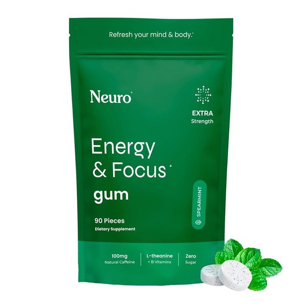 Neuro Extra Strength Energy Caffeine Nootropics for Energy & Focus