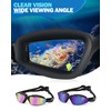Swimming Goggles, 2-Pack Anti-Fog & UV Protection, 3D Leak-Proof Design