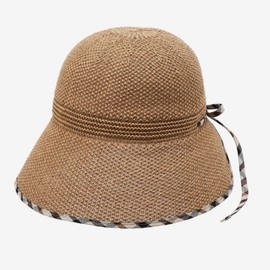 Daks (신세계강남점)DBHE3E147W3 브라운 라인배색 플로피햇 (DB Shinsegae Gangnam) DBHE3E147W3 Brown Color-Block Floppy Hat