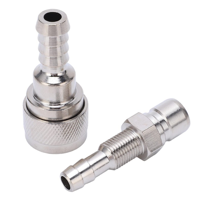 Outboard Fuel Connector, 2 Pcs Fuel Line Connector Male Female