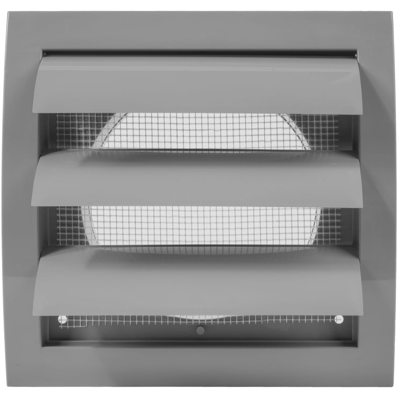 Gray Exhaust Hood Vent 4'' Inch with Built-in Pest Guard