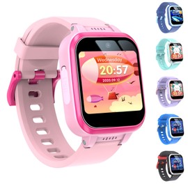 Children's Wristwatch, Smart Watch, Children's Watch, Girls, Toys, Boys, Toys, Smart Watch, Wristwatch, 6 years old, 7 years old, 8 years old, Birthday Gift, Selfie Camera, Games, Music, Video and