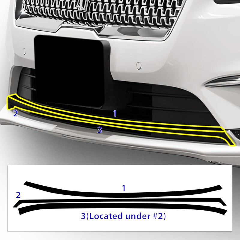 BOGAR TECH DESIGNS for Lincoln MKZ 2017-2020 Lower Front Lip