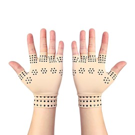 Compression Gloves for Arthritic Hands, Arthritic Gloves Women, Arthritic Hands Relief, For Hand Pressure, Joint, Computer Typing and Daily Work(Skin Color)