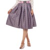 Lifos 0800 Dirndl Skirt, Costume Skirt with Belt Paisley Pattern,