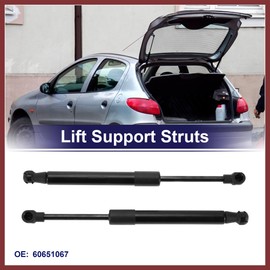 HEROFFIX 2pcs Tailgate Lift Support Struts Gas Spring No.60651067 for Alfa Romeo 156 (932) Saloon 1997-2005 Replace Parts