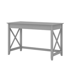 Bush Furniture Key West Writing Desk, 48W, Cape Cod Gray