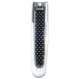 EMK star pattern black nail clippers (length 8.2cm), 1 piece / EMK 별무늬 블랙 손톱깍이(길이 8.2Cm), 1개