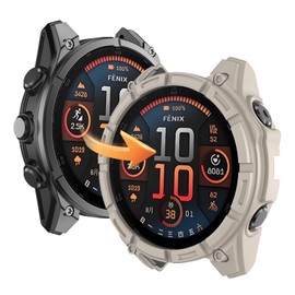 OVERSTEP Case Cover Compatible with Garmin Fenix 8 51mm Solar,Soft Anti Drop Replacement Protective Cases Smart Watch Accessories.