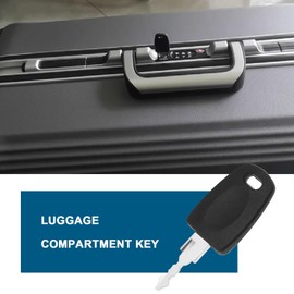 OTOTEC 2PCS Gepäck Koffer Zoll Schloss Schlüssel 002 007 Master Schlüssel Praktische Kombination Schloss Schlüssel Multifunktionale Zoll Schloss Hardware