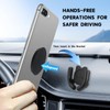 HOMEFOX Multi-Surface Holder Car Mount 3 Pack Compatible for Popsocket