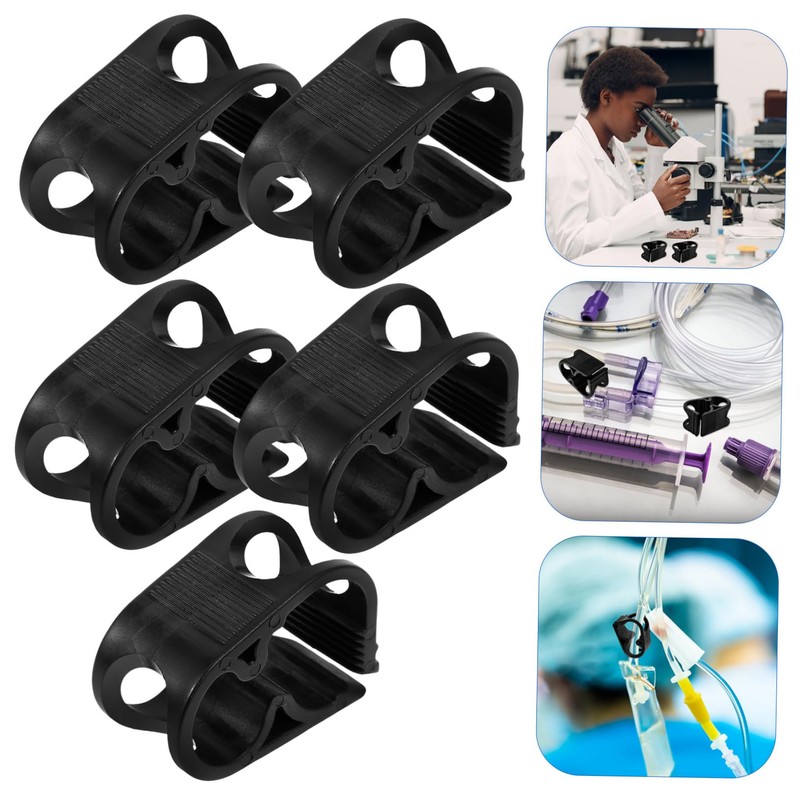 NOLITOY 5pcs Adjustable Hose Clamps for Water Control Tube Shut