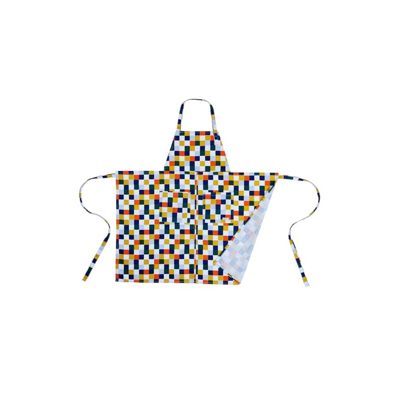 Marushin H-Shaped Apron, 02 Days, Approx. H 35.4 x W