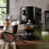 JIABEIUS 4 Pcs Coffee Spoon Rest and Spoon, Ceramic Coffee