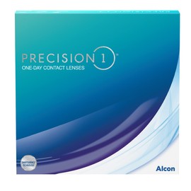 PRECISION1 Daily Lenses Soft | Pack of 90 | BC 8.3 mm | DIA 14.2 mm | -04.25 Dioptres