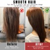 Travel Hair Brush with Mirror, Portable Folding Scalp Massage Comb,
