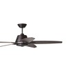 Luminance CF500TORB Kathy Ireland Home Euclid Ceiling Fan with 4-Speed