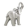 Deco 79 Ceramic Elephant Decorative Sculpture Standing Home Decor Statue,