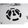 BIKE-label Tank Pad Fuel Cap Sticker Suitable for KTM 690