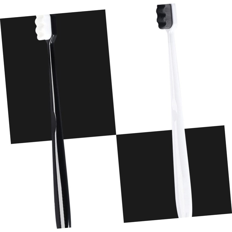 SAFIGLE 6Pcs Portable Toothbrushes for Oral Cleaning Micro Nano Bristles