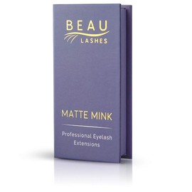 Individual Eyelash Extensions 0.2mm D Curl 11mm Tray - Semi Permanent Professional Classic Faux Matte Mink Lash Extensions - Single Individual Eyelashes Perfect For Beauty Salon Supplies