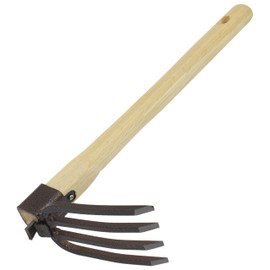Zenport J6-09 4-Prong Cultivator, Beige - 3 Pack