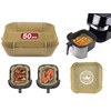 BEPER C103ACC004 Set of 50 BEPER Oven Paper Trays, Ideal