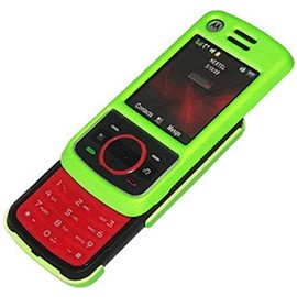 Amzer Snap-EN Rhode Island gida Estuche de Cristal para Nextel Motorola i856 - Pulido Verde
