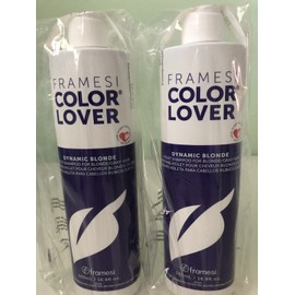 Framesi Two Bottles Framesi Color Lover Dynamic Blonde Violet Shampoo 16.9 oz Each New
