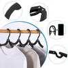 24 Pcs Travel Hangers Cruise Essentials 2025 Portable Folding Clothes