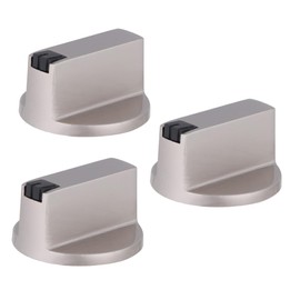 Hohopeti 6mm Gas Stove Knobs Replacement Control Knobs for Gas Cooker Easy to Clean