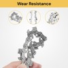 EZONEDEAL 1PC Replacement Chainsaw Chain, Semi Chisel Chainsaw Chains Blade