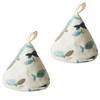 Hakona Triangular Pot Holder, Set of 2, Stylish, Cute, Fish
