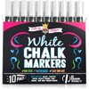 CHALKY CROWN Liquid Chalk Marker Pen - White Dry Erase