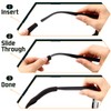 Konohan 8 Pack Black Men Women Neoprene Sunglass Straps Floating