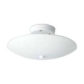 Nuvo SF77/823 2-Light Round Flush Mount Ceiling Light Fixture, 12 Inches, White